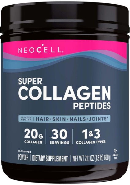 Super Collagen Peptides Unflavored 600 1,3 Lbs 600 gr