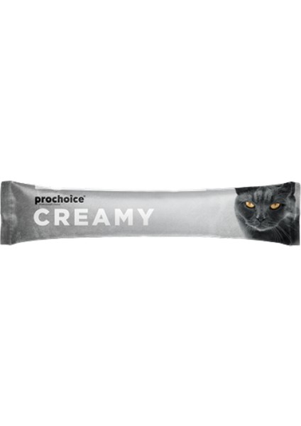 Prochoice 4X15 gr x 12 Adet Creamy Kediler Için Tuna Balığı, Kızılcık ve Kedi Otlu Sıvı Ödül Maması Nrmsa