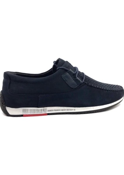 James Franco JF-5092-XL Erkek Nubuk Deri Marine Casual Ayakkabı fırsatları