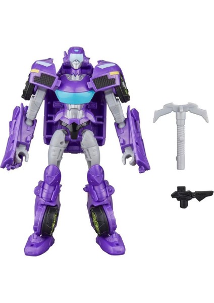 Transformers Earthspark Terran Hashtag Deluxe Figür – 2’si 1 Arada Robot ve Kamyonet Oyuncak