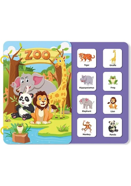 Çocuklar Erken Eğitim Sessiz Bir Kitap Bir Kitap Bebek Diy Bulmacası Etiket Montessori Oyuncak Taşınabilir Eğitim Oyuncak Çıkartma Kitabı Renk: E (Yurt Dışından)