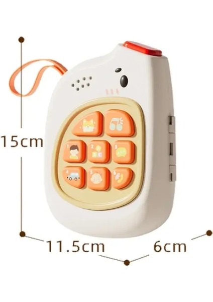 Bebek Duyusal Meşgul Kurulu Montessori Oyuncaklar Müzik Işıkları Switch Çok Fonksiyonlu Seyahat Seyahat Oyun Erken Eğitim Aktiviteleri Kidscolor Için Oyuncak: Elephant (Yurt Dışından)