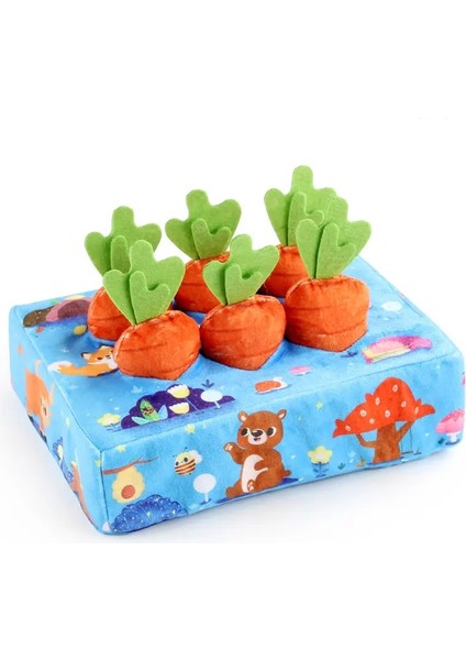 Montessori Toys Bebek Çekin Havuç Pelot Peluş Oyuncak Şekil Renk Eşleşen Oyuncak Geliştirme Oyunu Çocuklar Için Eğitim Oyuncakları Renk: 411396 (Yurt Dışından)