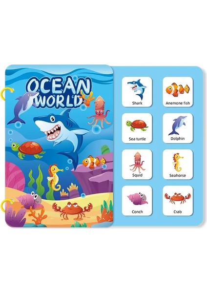 Çocuklar Erken Eğitim Sessiz Bir Kitap Bir Kitap Bebek Diy Bulmacası Etiket Montessori Oyuncak Taşınabilir Eğitim Oyuncak Çıkartma Kitabı Renk: F (Yurt Dışından)