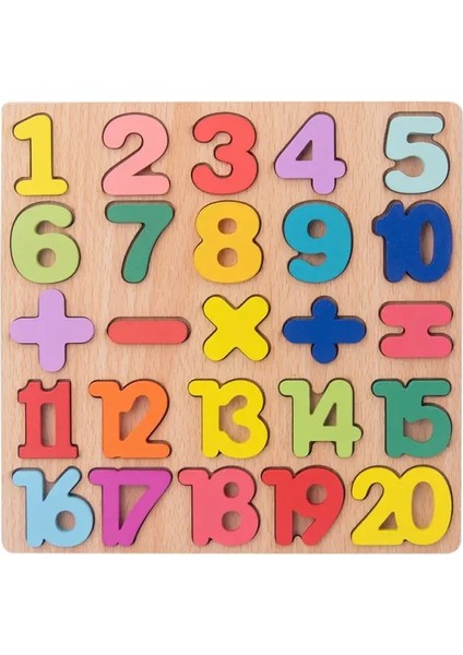 Çocuklar Için Montessori Ahşap Oyunlar 1 2 3 Yıllık Bebek Oyuncakları Eğitim Geliştirme Erken Öğrenme Çocuk Geometrisi Çocuk Buzakları Renk: WT844 (Yurt Dışından)