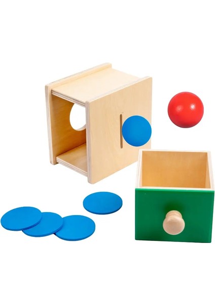 Ahşap Bulmacalar Oyuncaklar 2 Arada 1 Madeni Para Boya Setleri Oyun El-Gözü Koordinasyon Kavrama Eğitim Montessori Oyuncak Çocuk Toyu: 2'de 1 Para Boya Kutusu (Yurt Dışından)