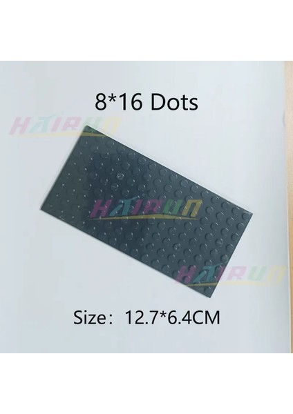 5pcs Diy Taban Ince Plaka 8X16 Noktalar Moc Yapı Taşları Taban Plakaları Taban Plakaları Küçük Parçacıklar Tuğlalara Uygun Yaratıcı Aydınlatma Çocuk Oyuncakları Renk: Siyah 5pcs/beden: 8X16 Noktalar (Yurt Dışından)
