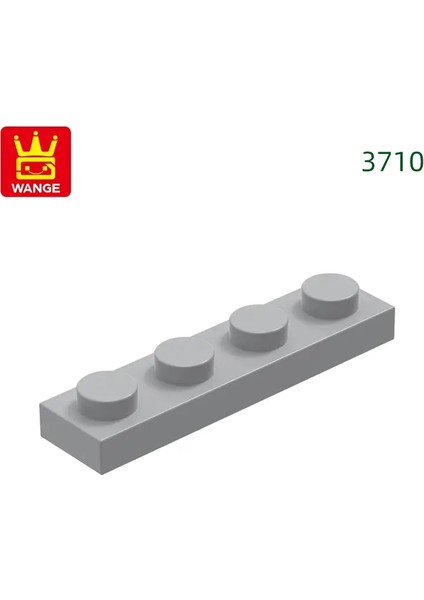 Wange 149PCS/LOT 3710 1x4 Temel Yapı Taşları Moc Bileşenleri Tuğlalarla Uyumlu Parçalar Dıy Çocuklar Montaj Oyuncak Hediye Boxcolor: 70. Işık Mavimsi Gri/boyut: Yaklaşık 149PCS (Yurt Dışından)