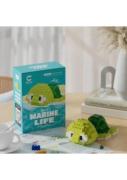 Yaratıcı Okyanus Dünyası Hayvan Parçacık Yapı Taşları Oyuncaklar Çocuk Oyuncakları Mini Hayvan Modeli Eğitim Oyuncakları Uyumlu Bina Renk: JM-7261/BOYUT: Kutu Yok (Yurt Dışından)