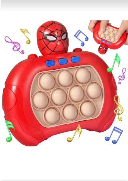 Spiderman Pop-It Elektronik Konsol