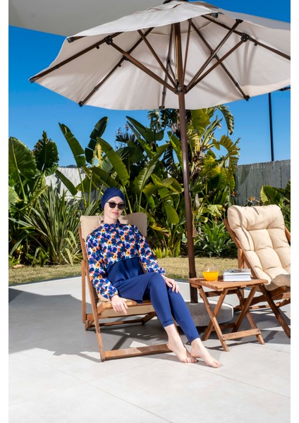 Tam Kapalı Crop Model Çiçek Desenli Tesettür MAYO-2523 fırsatları