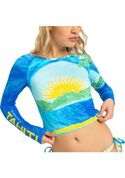 Atlas Crop Top Lycra Kadın Lycra