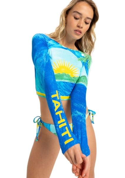 Atlas Crop Top Lycra Kadın Lycra
