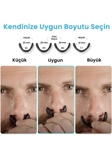 Beyaz 30 Çift -Manyetik En Iyi Burun Bandı