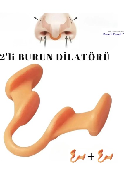 2'li Burun Dilatörü - Nefes Almaya Yardımcı