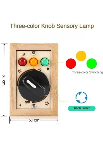Meşgul Kurulu Montessori Bebek Erken Eğitim Oyuncakları El Rafine Yaşam Deneme Eğitim Oyunu Meşgul Kurşun Diy Ahşap Iş Kurulu Renk: Topuz Işık (Yurt Dışından)