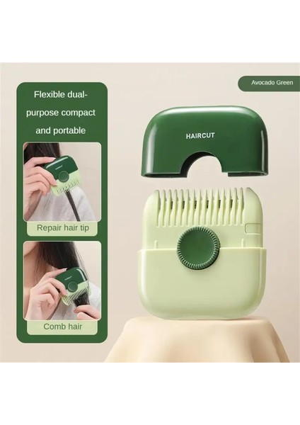 1pcs 2 In 1 Bebek Saç Kesme ve Kuaför Tarakı Çene Perçemi ve Kırık Saçları Kırpma El Tarakı Taşınabilir Çocuk Bakımı Renk:b 1pcs (Yurt Dışından)