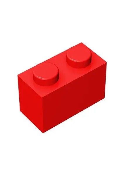 Lot 3004 Kalın 1x2 Nokta Tuğlalar Teknik Binalar Için Oyuncaklar Bloklar Çocuklar Için Oyuncaklar Hediye Uyumlu Eğitim Yaratıcı Dıy Moc Renk: Kırmızı/boyut: 10 Pcs (Yurt Dışından)