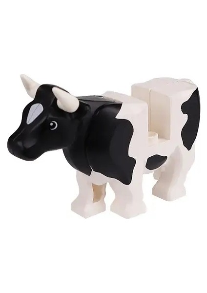 Moc Şehir Hayvanları Klasik Yapı Taşları Sevimli Inekler Pandalar Pandalar Sincap Tavşanları Papağan Köpekbalıkları Çocuklar Için Yaratıcı Oyuncak Hediye Color: A111-3 (Yurt Dışından)
