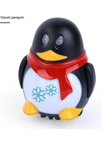 Çizgi Çizim Robot Oyuncak Yaratıcı Endüktif Elektrikli Araç Herhangi Bir Çizgiyi Takip Edin Robot Penguen Oyuncak Eğitim Oyuncak Kid Hediyesi: Mavi (Yurt Dışından)