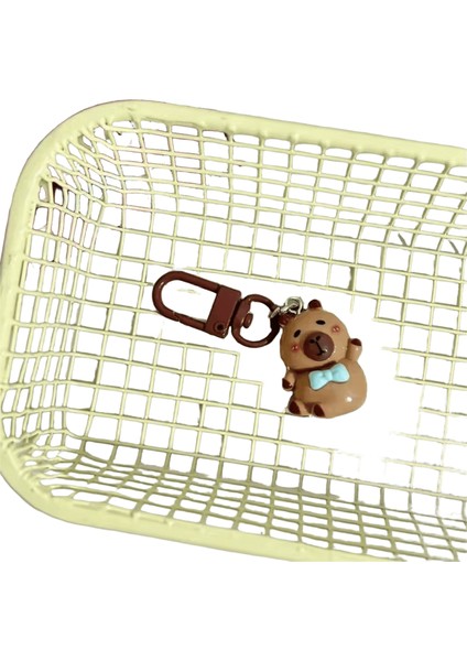 1/10 Adet Komik Karikatür Capya Anahtarlıklar Kadın Erkek Charms Reçine Parlak Flatback Hayvan Kolye Anahtarlık Takı Yapımı Bulgular Renk: Stil 05 (Yurt Dışından)