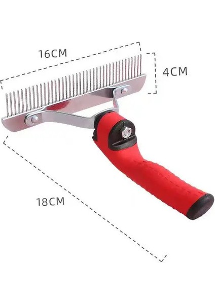 Pet Kombi 1 Adet Tüy Düzeltme Tarak Pürüzsüz Saçlı Kedi Köpek Ürünleri Evcil Hayvan Ürünleri Tüy Alma Temizleme Masaj Kene Giderici Iğne Tarak (Yurt Dışından)