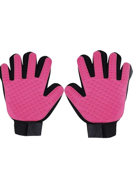 Kedi Eldiveni Kauçuk Evcil Hayvan Temizleme ve Kıl Giderici Fırça Evcil Hayvan Bakım Eldivenleri Kedi ve Köpek Banyo Ürünleri Kıl Temizleme Araçları Renk:pembe (Yurt Dışından)