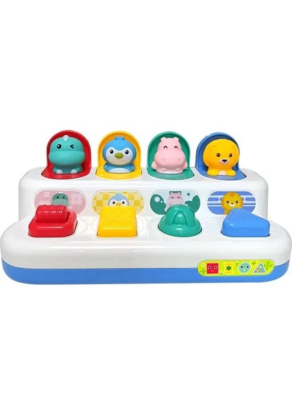 Bebekler Için Etkileşimli Etkinlik Duyusal Oyuncak Nedeni ve Etkisi Oyuncak Bebek Geliştirme Oyunları Montessori Eğitim Öğrenme Oyuncak Soyu: Hayvan (Yurt Dışından)