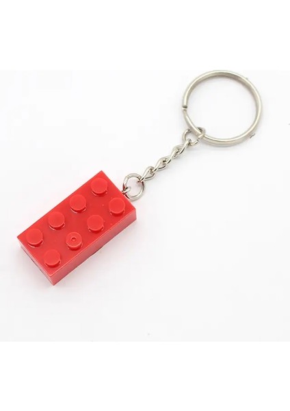 Dıy Keyhaın Trıck 2x4 Toplu Key Rıng Bıne Blows Bağlantılık Akleşmeleri Model Kadınları Toys Hediyleri Yaratıcı Renk: Kırmızı 5 Pcs (Yurt Dışından)