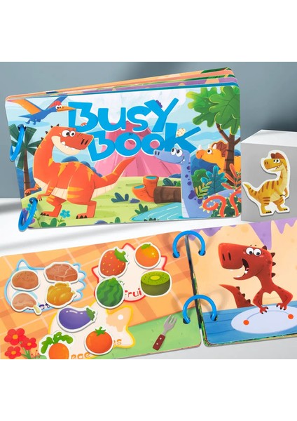 Çocuklar Erken Eğitim Sessiz Mi Macun Kitabı Bebek Diy Bulmacası Sticker Montessori Oyuncak Taşınabilir Yeniden Kullanılabilir Sınıflandırılmış Çıkartma Kitabı Renk: C (Yurt Dışından)