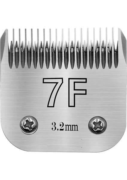 3f, 4f, 5f, 7f 9#, 10#, 30#, 40#, 50#profesyonel Pet Köpek Kesme Bıçağı Çoğu Andis Için Uygun, Oster A5, Wahl Km Clippers Hayvanları Clippers Renk: Boyut 7fc-3.2mm (Yurt Dışından)