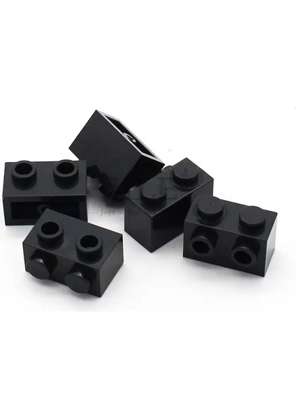 40PCS Moc Yapı Taşları 11211 Tuğla, 1x2'yi Yan Uyumlu Bir Şekilde Montajlarla Değiştirerek Değiştirilmiş Parçacıklar Inşaatı Yaratıcı Oyuncaklar Renk: Siyah 40 Adet (Yurt Dışından)