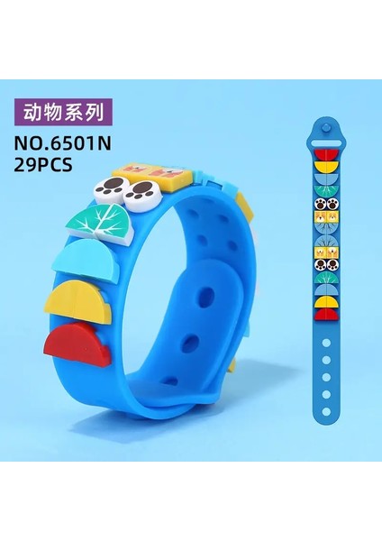 2023 Yeni Dıy Dots Go Takım! Yapı Taşları Oyuncakları 41900 41901 41902 41903 41911 41912 Silikon Bilezik Karikatürü Çocuk Günü Hediye Kol: 6501N (Yurt Dışından)