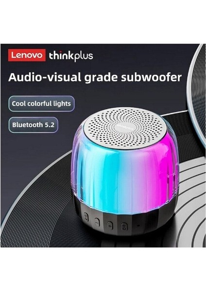 K3 Plus Bluetooth Hoparlör Rgb Renkli Işıklı Taşınabilir Kablosuz Hoparlör Bt 5.2