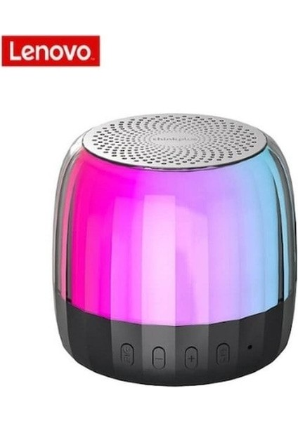 K3 Plus Bluetooth Hoparlör Rgb Renkli Işıklı Taşınabilir Kablosuz Hoparlör Bt 5.2