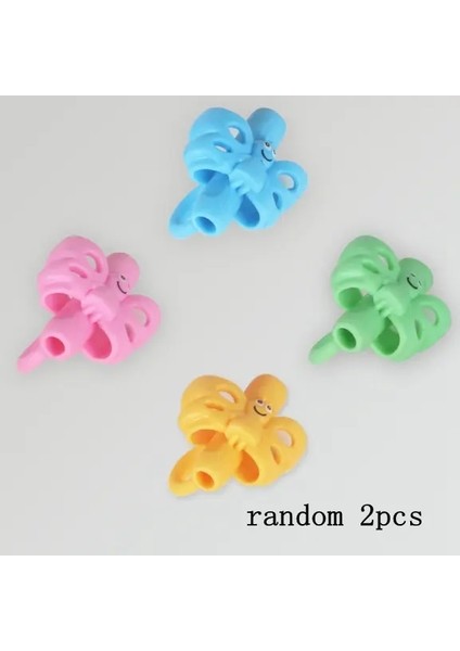 2pcs/set Montessori Oyuncakları Çocuklar Için Eğitim Oyuncakları Erken Öğrenme Bebek Tutma Kurşun Kalem Düzeltici Montessori Eğitim Oyuncakları Renk: D-2pcs (Yurt Dışından)