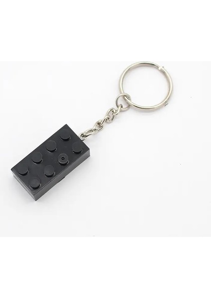 Dıy Keyhaın Trıck 2x4 Toplu Key Rıng Bıne Blows Bağlantılık Aksesuarlar Model Kıday Toys Hediyleri Yaratıcı Renk: Siyah 5 Pcs (Yurt Dışından)