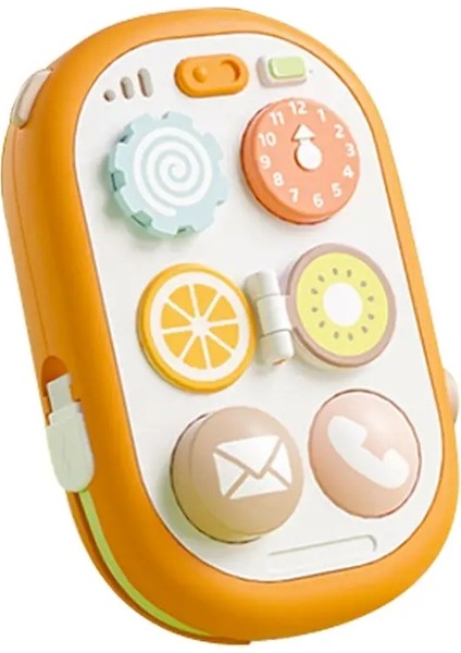 Montessori Educational Bebek Meşgul Cep Telefonu Oyuncak Bebek ve Yürümeye Başlayan Yürümeme Becerileri Kız Boy Giftscolor Için Eğitim Oyuncakları: Anti-Lost Halat (Yurt Dışından)