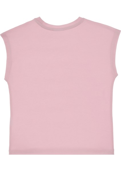 Kız Çocuk Açık Pembe Tişört 50306190-VR078 indirimleri