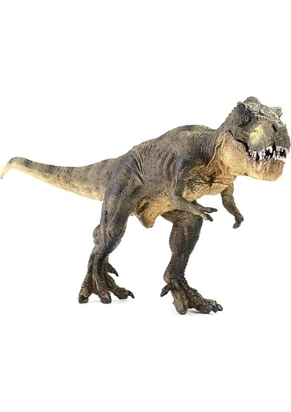 Juric Tyrannosaurus Rex + Mavi Velociraptor Fascicodoll Dinozor Aksiyon Figürleri Hayvan Koleksiyonu Hediyeleri Eğitim Kids Toycolor: T Rex (Yurt Dışından)