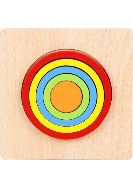 Montessori Şekil Sıralama Bulma Bebek Bebek Bebek Okul Öncesi Ahşap Duyusal Kök Çocuklar Için Eğitim Öğrenme Oyuncakları Hediyeler Renk: 5 (Yurt Dışından)