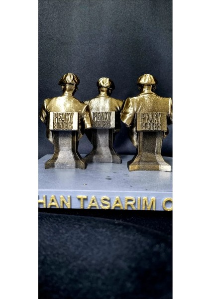 Thomas Shelby 15 cm Büst Figür Peaky Blinders Kardeşler 3 Lu Set fırsatları