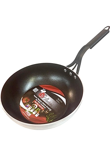 Endüstriyel Wok Tava 24 cm
