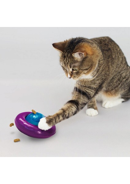 Infused Cat Gyro Kediotlu ve Zilli Kedi Oyun Topu Nrmsa