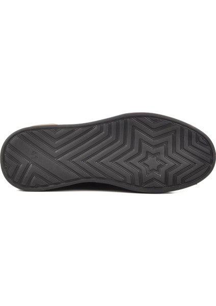 5Y2530 M Siyah Hakiki Deri Erkek Sneaker