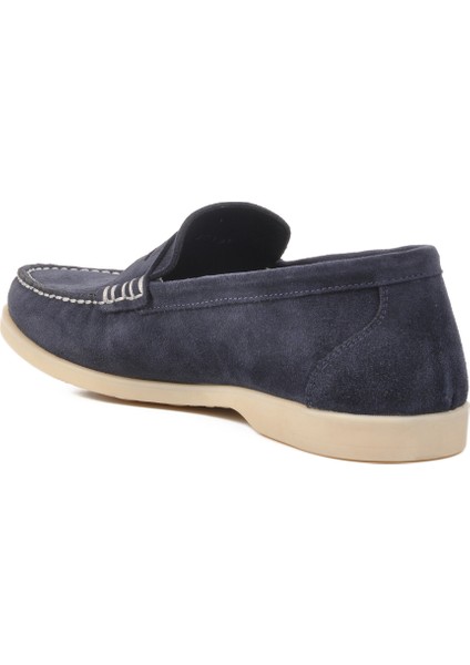 Lacivert Süet Deri Erkek Casual Ayakkabı 4Y1605 M fırsatları