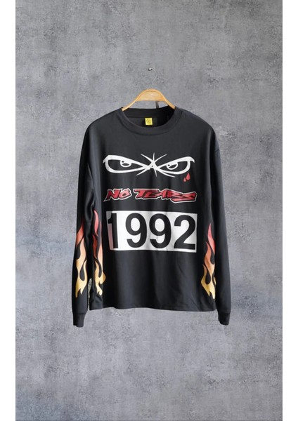 No Tears Bmx Street Uzun Kol Siyah Forma