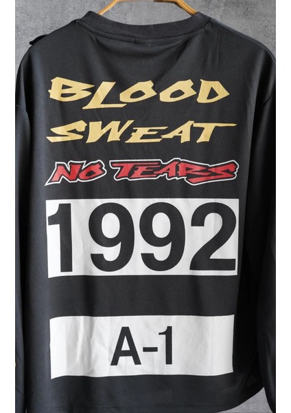 No Tears Bmx Street Uzun Kol Siyah Forma fırsatları