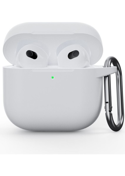 Airpods Nesil 4 Uyumlu Kılıf Silikon Kapak Arka Koruma Kabı Koruyucu Kılıf