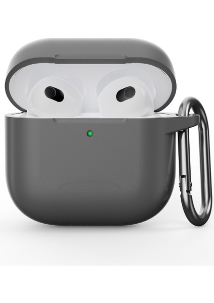 Airpods Nesil 4 Uyumlu Kılıf Silikon Kapak Arka Koruma Kabı Koruyucu Kılıf